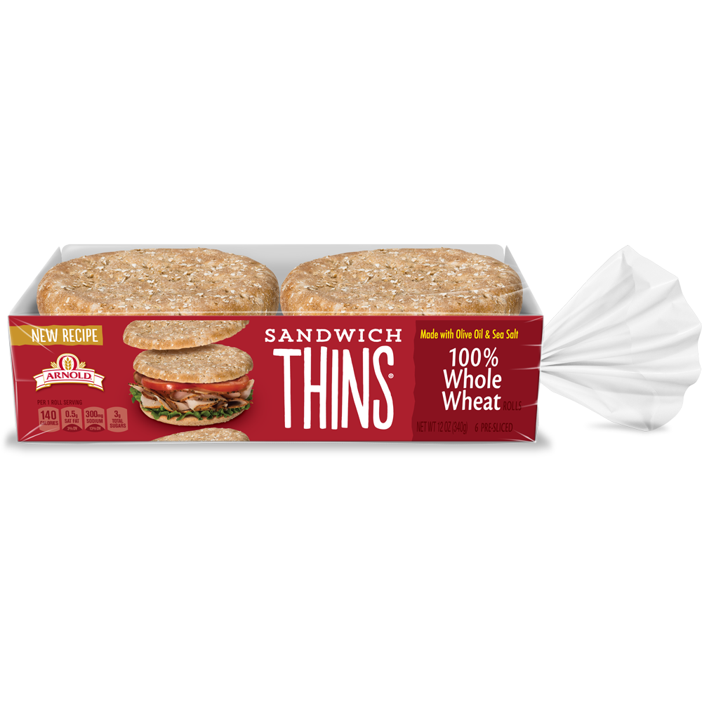 package of Arnold sandwich thins bread