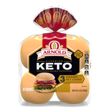 Arnold Keto Hamburger Pack Shot