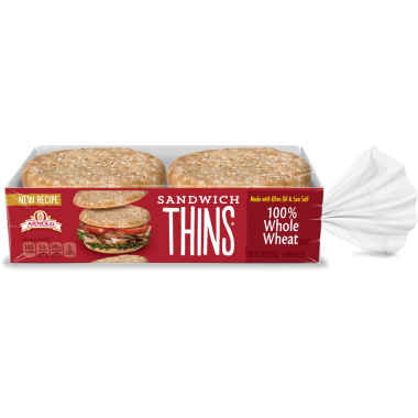 package of Arnold sandwich thins bread