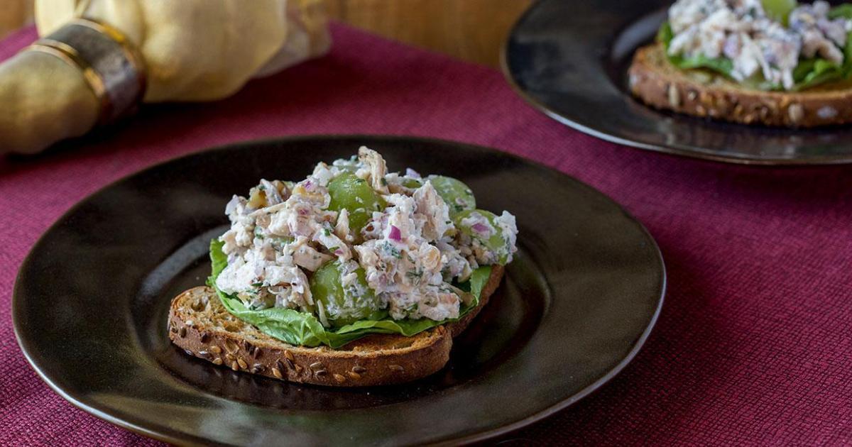 Arnold® Premium Breads | Holiday Inspired Turkey Grape Salad Sandwich